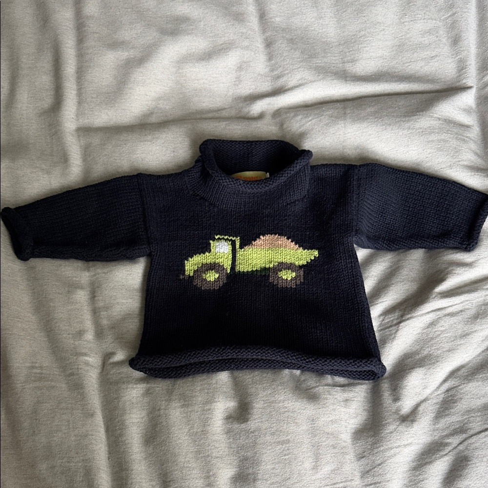 Kids Sweater with Truck Design